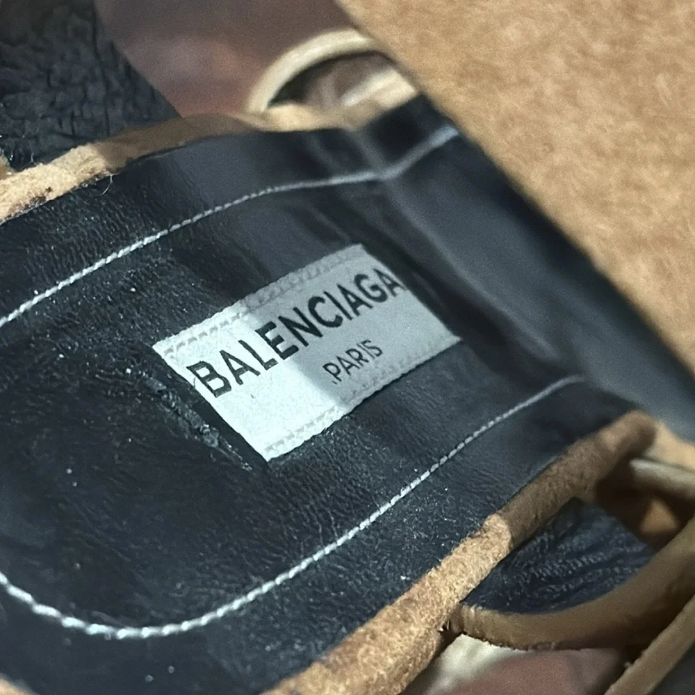 Balenciaga Women’s Brown Suede Wedges Size 37/7